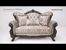 Calgary Furniture Emporium Benbek Stationary Fabric Sofa LV00809 EXTERNAL_VIDEO 1