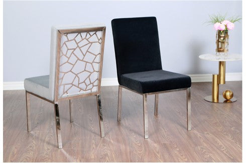 Susan Silver Dining Chair