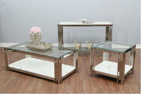 Silver Vegas Marble Series